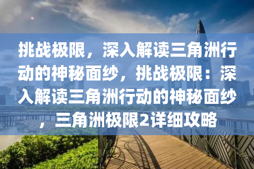 挑战极限，深入解读三角洲行动的神秘面纱，挑战极限：深入解读三角洲行动的神秘面纱，三角洲极限2详细攻略