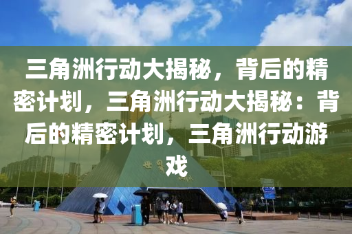 三角洲行动大揭秘，背后的精密计划，三角洲行动大揭秘：背后的精密计划，三角洲行动游戏