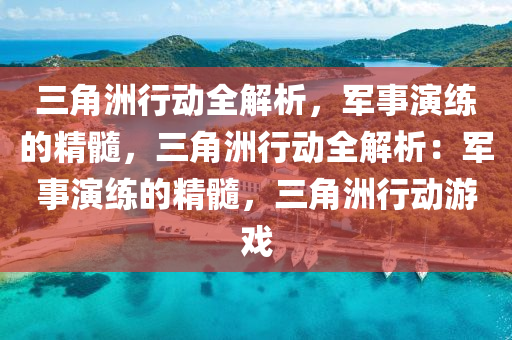 三角洲行动全解析，军事演练的精髓，三角洲行动全解析：军事演练的精髓，三角洲行动游戏