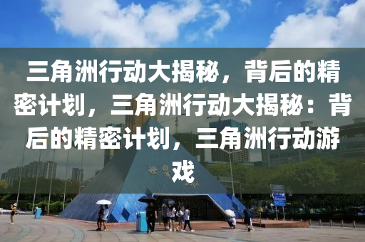 三角洲行动大揭秘，背后的精密计划，三角洲行动大揭秘：背后的精密计划，三角洲行动游戏
