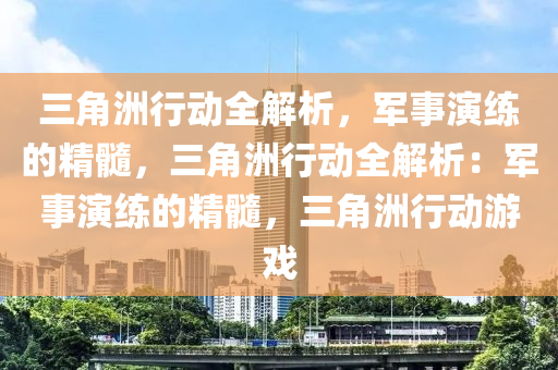 三角洲行动全解析，军事演练的精髓，三角洲行动全解析：军事演练的精髓，三角洲行动游戏