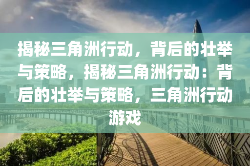 揭秘三角洲行动，背后的壮举与策略，揭秘三角洲行动：背后的壮举与策略，三角洲行动游戏
